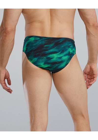 Tyr Durafast Elite Erkek Brief Mayo - Soren Siyah - Yeşil