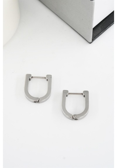 Kadın 316 L Paslanmaz Çelik 1.5 Cm Geometrik Küpe