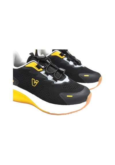Vicco Knit 346.f25y.153 Phlon Hafif Taban Cırtlı Çocuk Spor Ayakkabı Siyah Siyah
