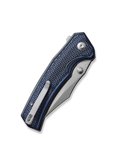 Civivi Vexillum Milled G10 Blue & Black Kamp Çakı Mavi