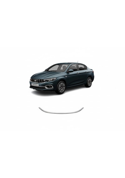 Fiat Egea 2021 Sonrası Krom Paslanmaz Çelik Ön Panjur U Parçası