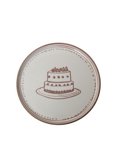 Keramika Pink Cake Nordic Pasta Tabağı 22 Cm 4 Adet 22965-66 Çok Renkli