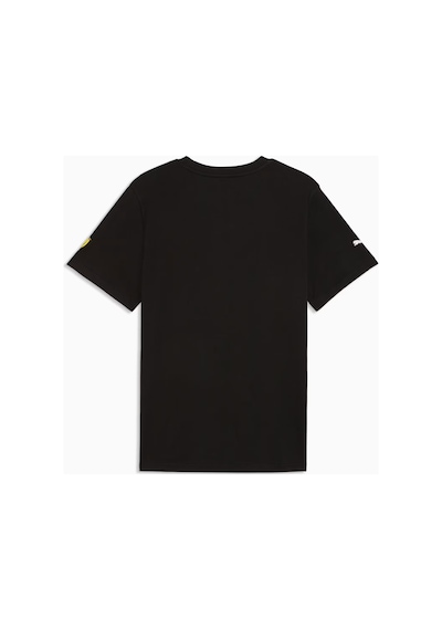 Puma Ferrari Tonal Shield Tee 635311-01 Tişört Erkek T-shirt Siyah