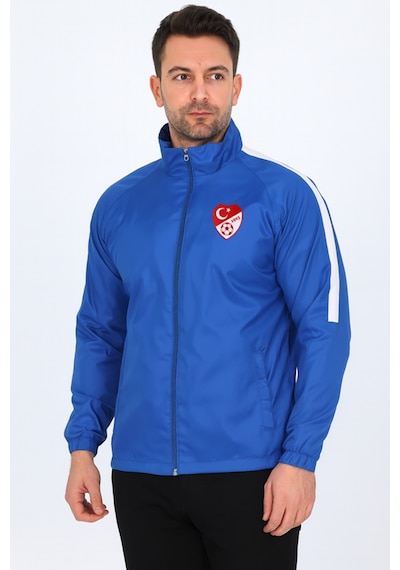 Mavi Astarlı Yağmurluk, Tff Armalı Ve Tff Yazılı K0178-4xl