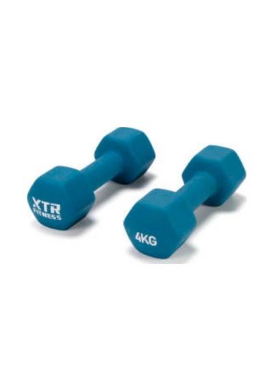 XTR Fitness Vinyl Neoprene Dambıl 4 Kg X 2 Adet