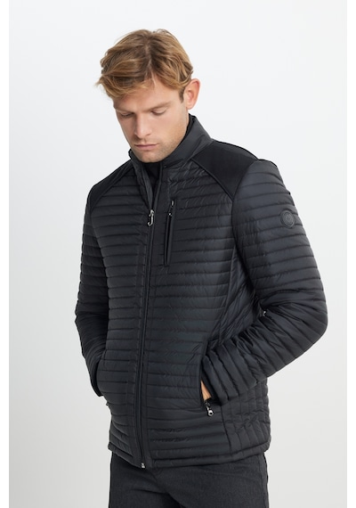 AC&Co / Altınyıldız Classics Erkek Sıyah Standart Fit Normal Kesim Kapitone Desenli Dik Yaka Fermuarlı Yan Cep Şişme Mont Siyah AC&Co / Altınyıldız Classics Erkek Sıyah Standart Fit Normal Kesim Kapitone Desenli Dik Yaka Fermuarlı Yan Cep Şişme Mont Siyah
