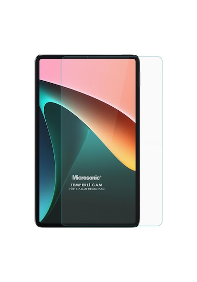 Microsonic Xiaomi Uyumlu Redmi Pad Tempered Glass Cam Ekran Koruyucu