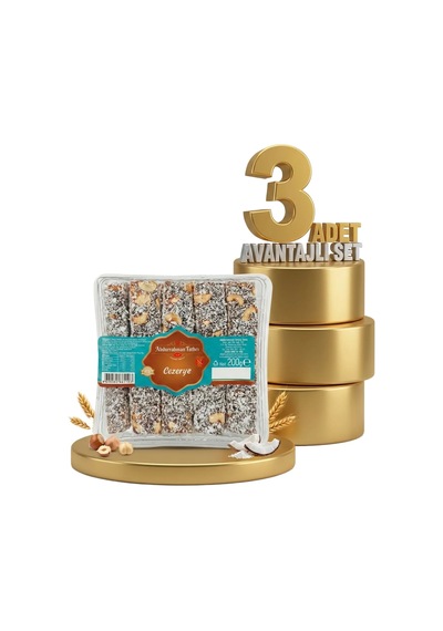 Abdurahman Tatlıcı Cezerye Lokum 3x200 Gr