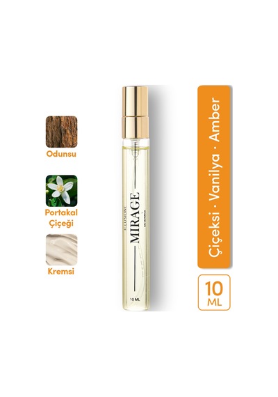 Mirage Edp Kadın Seyahat Boy Parfüm 10ml Çiçeksi-odunsu-kremsi Portakal Çiçeği, Sümbülteber,misk
