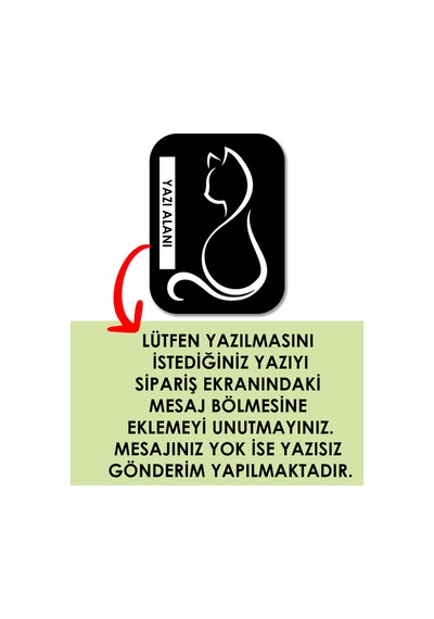 Led Işıklı Kişiselleştirilebilir Kedi Temalı Tablo Gayne Dekoratif Gece Lambası Sarı - 737293250 Sarı