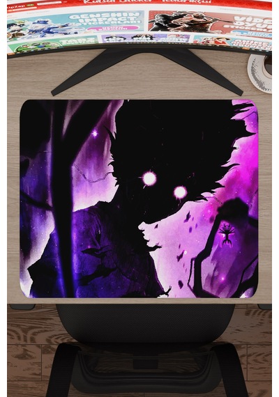 Mob Psycho 100 Anime V3 - 48x40 Xl Gaming Kauçuk Kaymaz Taban Mouse Pad Fare Altlığı