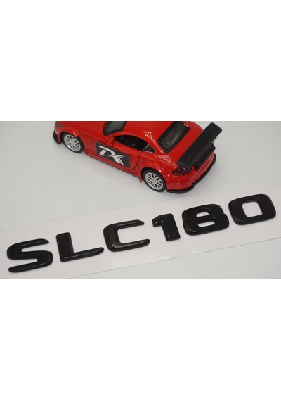 SLC 180 Bagaj Parlak Siyah ABS 3M 3D Yazı Logo