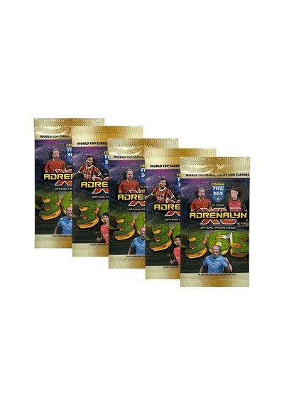 Toyika Panini Lisanslı Fifa 365 Adrenalyn 2025 Trading Card 5li X 5 Paket