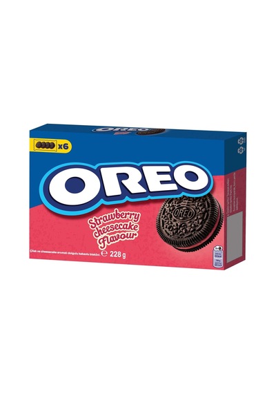 3 Adet Oreo Çilek Ve Cheesecake'li 228 G