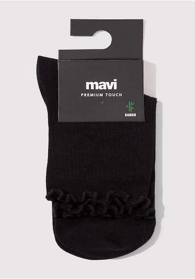 Mavi - Siyah Soket Çorap 1913245-900 Siyah