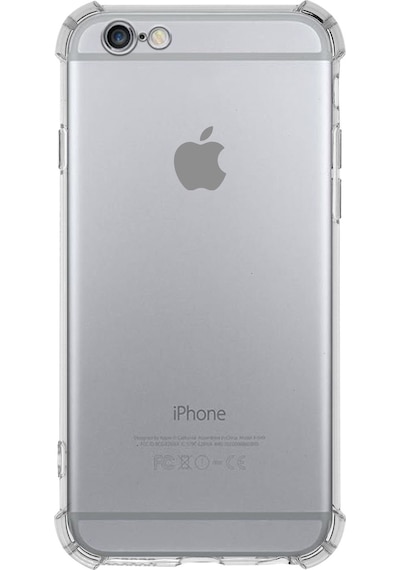 Apple Uyumlu iPhone 6 Köşe Korumalı Airbag Antishock Silikon Kapak