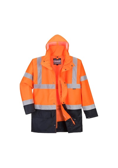 Myform 4121 5in1 Parka Lacivert-turuncu Xxxl Turuncu-lacivert