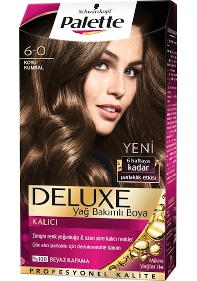 Palette Deluxe Koyu Kumral 6 - 0