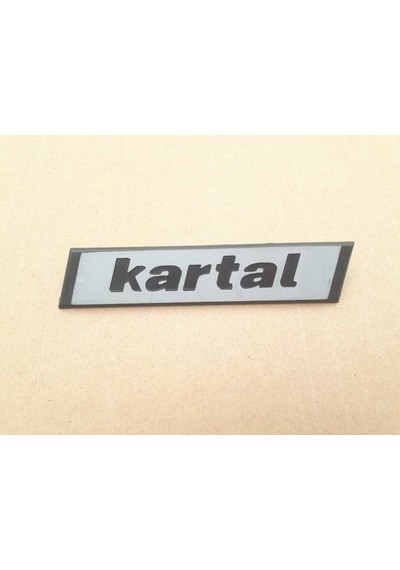 Murat 131 Kartal Bagaj Kapağı Yazısı Plastik 1987 Eski Model