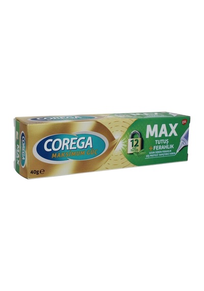 Maksimum Tutuş + Ferahlık Diş Protez Yapıştırıcı Krem 40gr