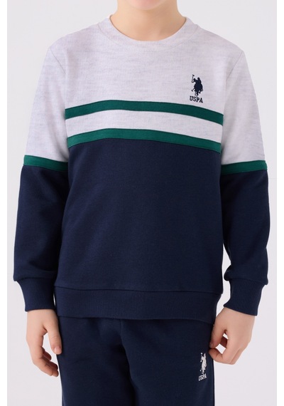 U.s. Polo Assn. Erkek Çocuk Krem Pijama Takım 50299490-vr071 KREM Krem