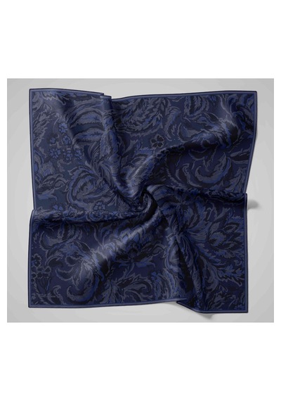 Silk Home Twill Ipek Eşarp 11485-65 Koyu lacivert