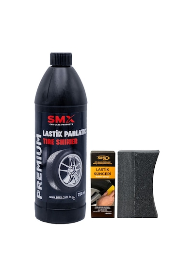 Lastik Parlatıcı 750 Ml Ve Lastik Parlatma Süngeri