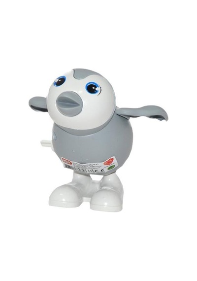 Urt005-04 Birliktoys, Kurmalı Penguen Gri