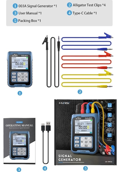 Jms Fnırsı SG-003A 0 - 10 V 4 - 20 mAh Taşınabilir Multimetre