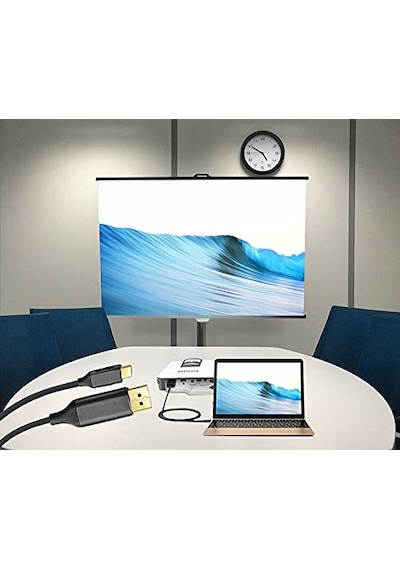 K01e Type-c To Display Port Dp 4k Hd 60hz Görüntü Aktarım Kablosu Standart