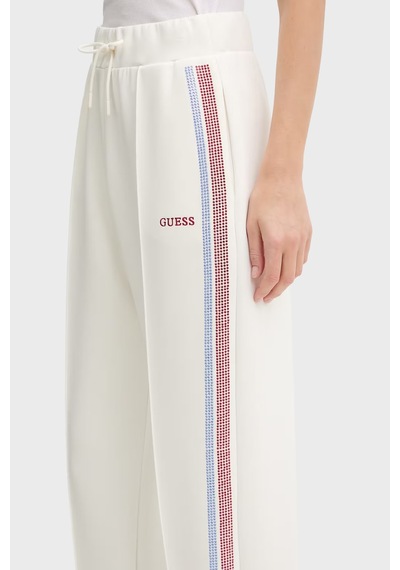 Guess Bayan Pantolon V6rb01 Kcay2 G018 Beyaz Beyaz