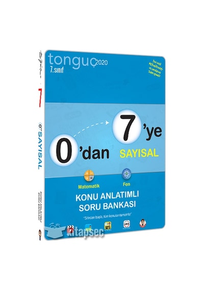 0 Dan 7 Ye Sayısal Konu Anlatımlı Soru Bankası Tonguç Akademi