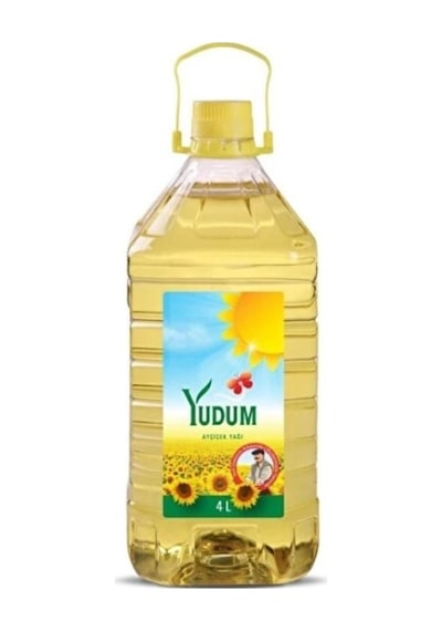 Yudum Ayçiçek Yağı 4 Lt Türkiye Menşeli Doğal Yağ Özelliği İle Mutfaklar İçin İdeal