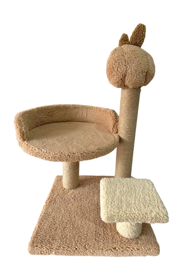 Kedi Tırmalama Tahtası Kedi Evi Kedi Yatağı Bal Kabaklı Konforlu Dinlenme Evcil Hayvan