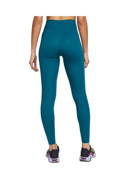Nike One Luxe Leggings Tigh Fit Lazer Kesim Soft Yumuşak Toparlayıcı Tayt Petrol Mavisi