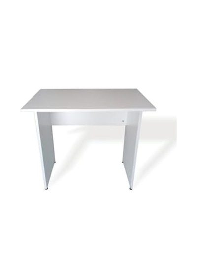 Beyaz Ofis Masası, 90x60x75h Ölçülerinde Kullanışlı Tasarım 120x60