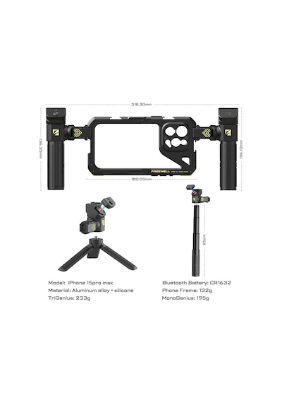 Freewell İphone 15 Pro Max Genius Rig Fw-ıp15pm-gvk