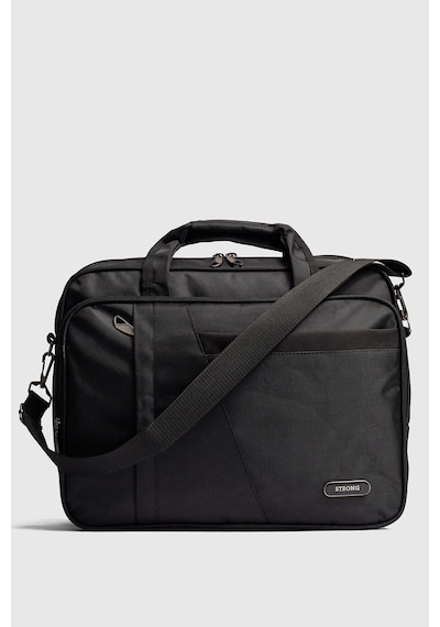 Strong Bag 15.6" İnç Evrak Bilgisayar Notebook Laptop Çantası Se02 Siyah Siyah
