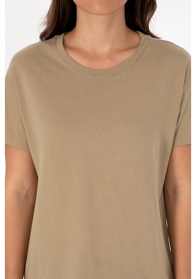 U.S. Polo Assn. U.s. Polo Assn. Kadın Haki Tişört 50320031-vr027