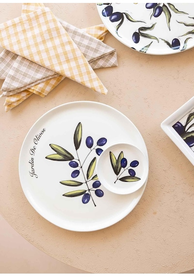 The Mia Olivos Kahvaltı Takımı 6 Kişilik 19 Parça Set 1 Çok Renkli