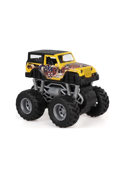 Vardem Oyuncak Isıklı- Muzıklı 1:32 Safarı Kralı Jeep 4x4 - Sarı