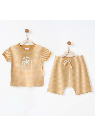 Andywawa Bebek Takım 2 Parça Set Anw-ac26672 Hardal