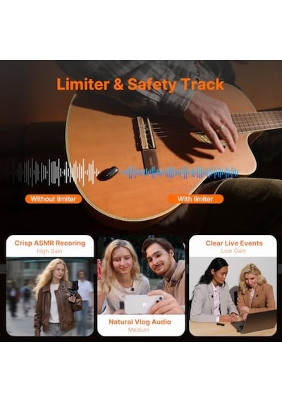 Saramonic İphone 17/16/15 Ve Android İçin Air Se Kablosuz Mini Mikrofon, 48khz/24-bit, Aı Gürültü Engelleme, Röportaj Youtube Tiktok Podcast Vlogging İçin İçerik Oluşturucu Mikrofonlar Klip Saramonic İphone 17/16/15 Ve Android İçin Air Se Kablosuz Mini Mikrofon, 48khz/24-bit, Aı Gürültü Engelleme, Röportaj Youtube Tiktok Podcast Vlogging İçin İçerik Oluşturucu Mikrofonlar Klip