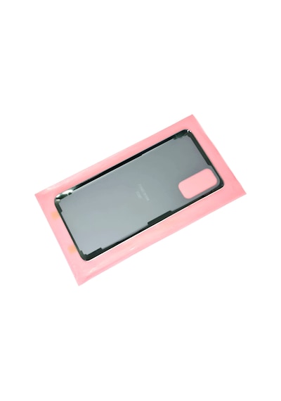 Samsung Galaxy S20 Uyumlu Arka Kapak Batarya Kapağı - Pembe Çok Renkli