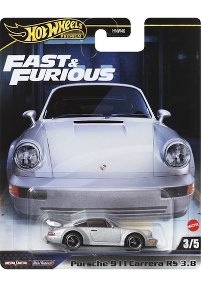 Hot Wheels Fast & Furious Premium Arabalar Porsche 911 Carrera Rs 3.8 Hrt97