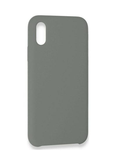 Apple iPhone Uyumlu. Xs Max Kılıf Lansman Legant Silikon - Gri