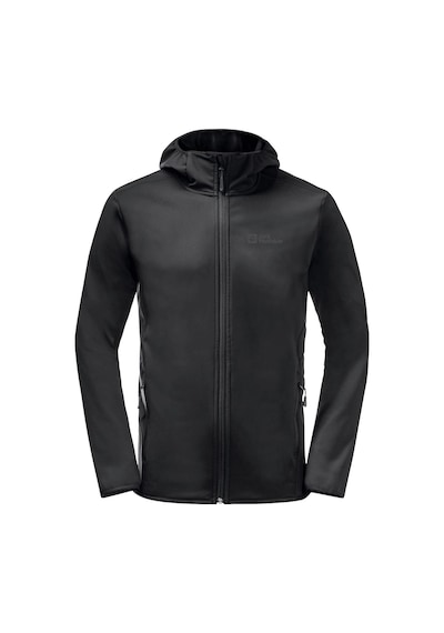 Jack Wolfskin Bornberg Hoody M Erkek Outdoor Montu - Siyah 1307471-6000