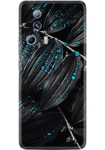 Xiaomi 13 Lite Kılıf Silikon Desen Özel Seri Foid Green 1643