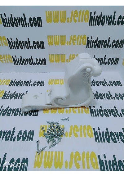 Serrahırdavat 12 Cm Aslan Ayak Desenli Beyaz (5 Adet Gönderilir)
