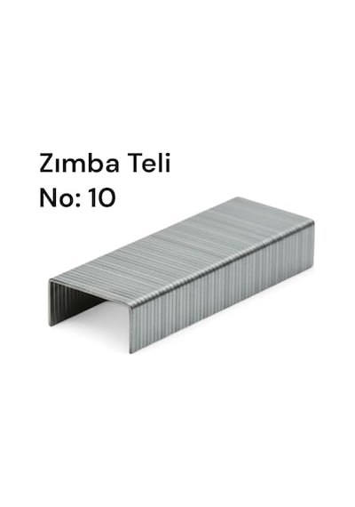 Zımba Teli No:10 Küçük Boy 1000 Adet Tekli